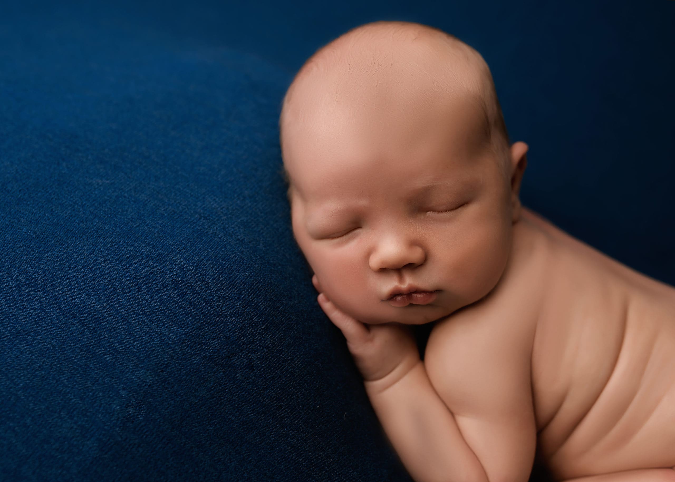 Newborn Photo of sleeping baby in Prince George